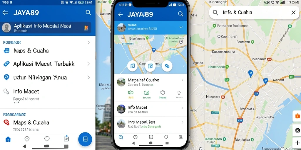 Antarmuka JAYA89 yang jelas menampilkan informasi kemacetan.