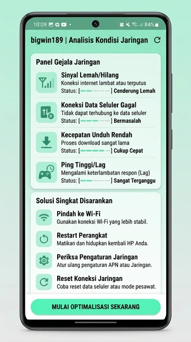 Tampilan link alternatif bigwin189